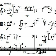 Accord, trio for oboe, viola, and piano