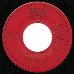 WhenYouSayNothingAtAll