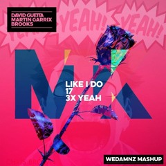 David Guetta & Martin Garrix & Brooks x Chris Brown - Like I Do vs. 17 vs. 3x Yeah (WeDamnz Mashup)