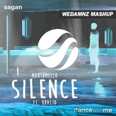 Sagan vs. Marshmello, Khalid - Dance With Me vs. Silence (WeDamnz Mashup)