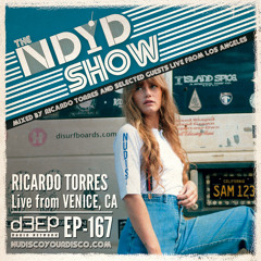 The NDYD Radio Show EP167 - Ricardo Torres live from Venice, CA