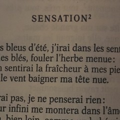 Sensation, Arthur Rimbaud.