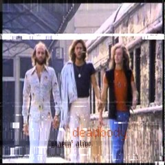bee gees - stayin' alive (slowed + reverb)