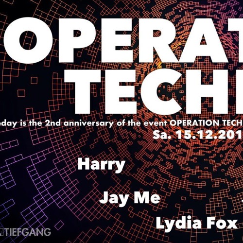 Jay B @ 2 Jahre Operation Techno - 15.12.18