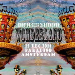 2018 Buddy Suwijn For Wonderland - Tea Dance Party @ Paradiso