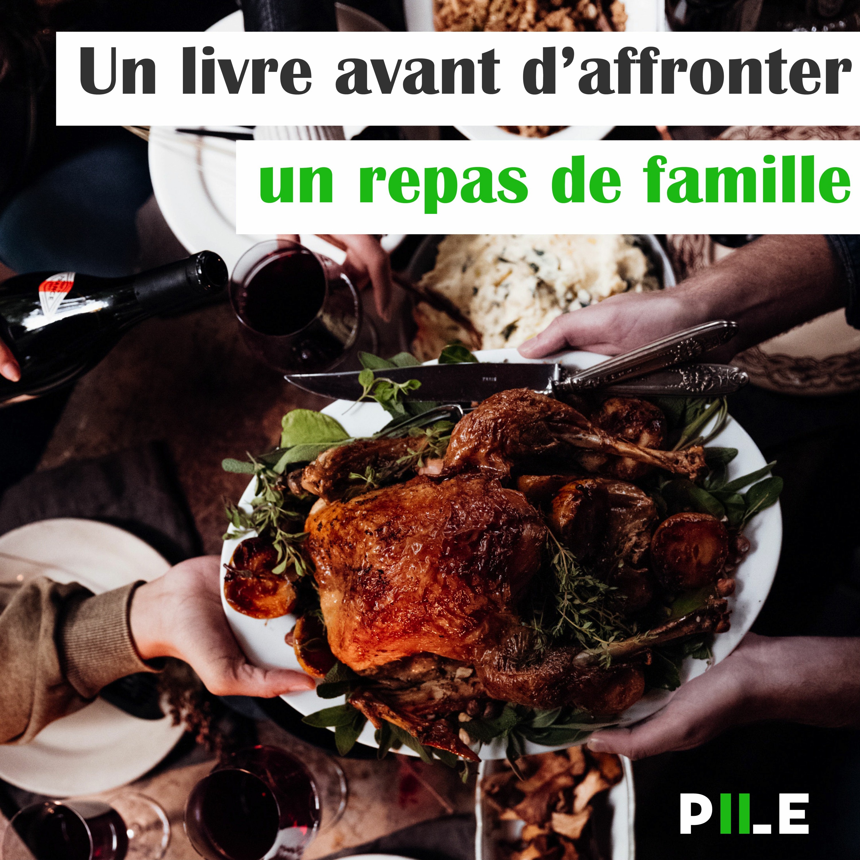 EP 20 - Un livre avant d'affronter un repas de famille