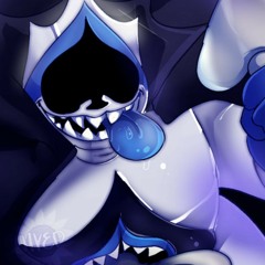 Deltarune chaos king (by nyxtheshield)