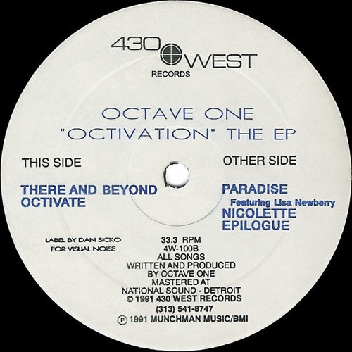 Octave One - Octivate [430 West], 1991