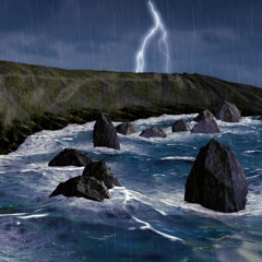 Rain + Thunder + Ocean Waves (75 Minutes)