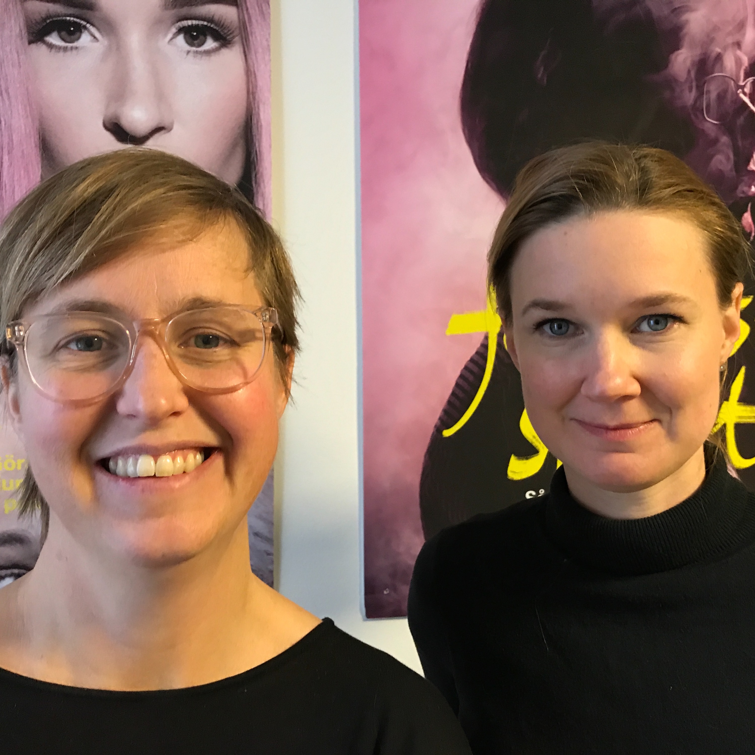 Timbros vurm för vänsterflanken. Med: Lisa Pelling & Karin Svanborg-Sjövall thumbnail