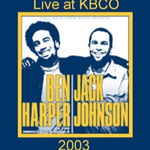 Stream Amine Laidia | Listen to Ben Harper & Jack Johnson Live in Studio C  KBCO Boulder, CO playlist online for free on SoundCloud