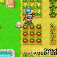 Spring theme of Harvest Moon: Friends of Mineral Town
