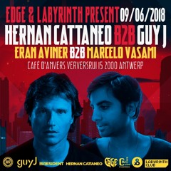 Eran Aviner b2b Marcelo Vasami Live at EDGE 9-6-2018