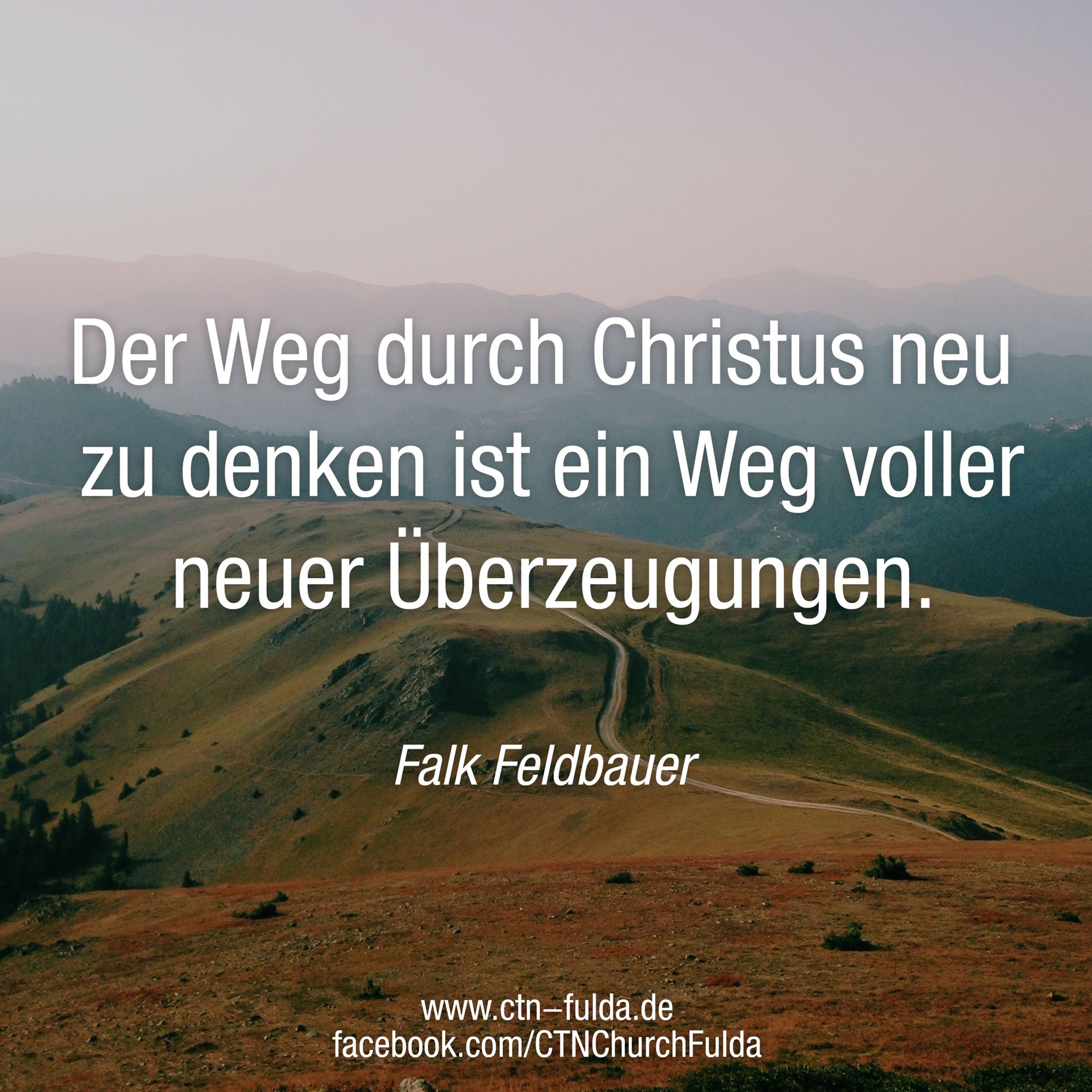 Falk Feldbauer - Vor dir liegt ein Weg neu Glauben zu lernen (Serie 4/16.12.2018) episode artwork