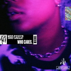 WHO CARES? WHO CARES.