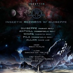 Pila DJ set @ Insectik w/ Giuseppe - 08/12/2018