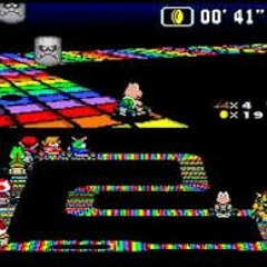 Rainbow Road- Super Mario Kart