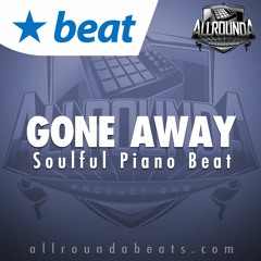 Instrumental - GONE AWAY - (Soulful Piano Beat by Allrounda)