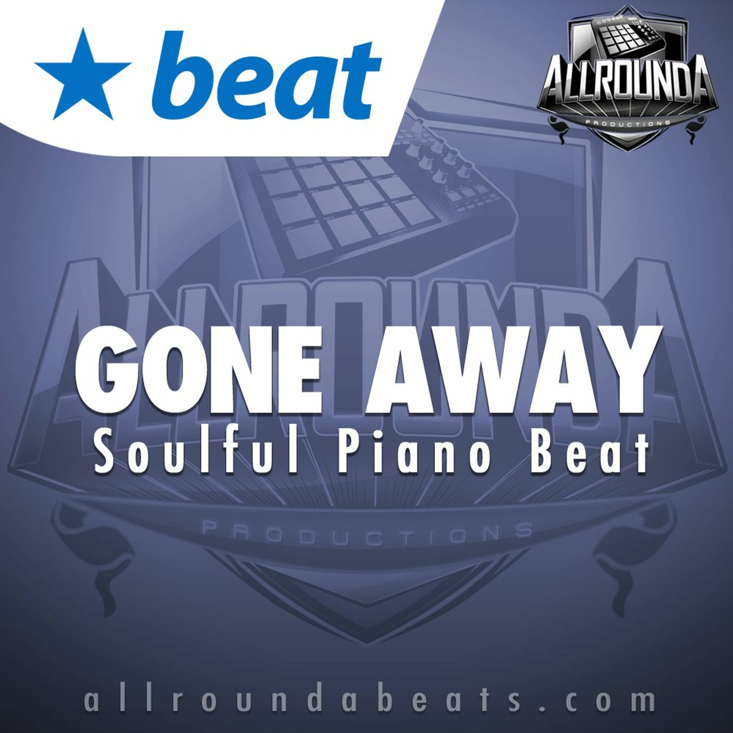 Instrumental - GONE AWAY - (Soulful Piano Beat by Allrounda) episode artwork