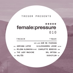 Warm up at +4Bar Tresor - female:pressure 20 years