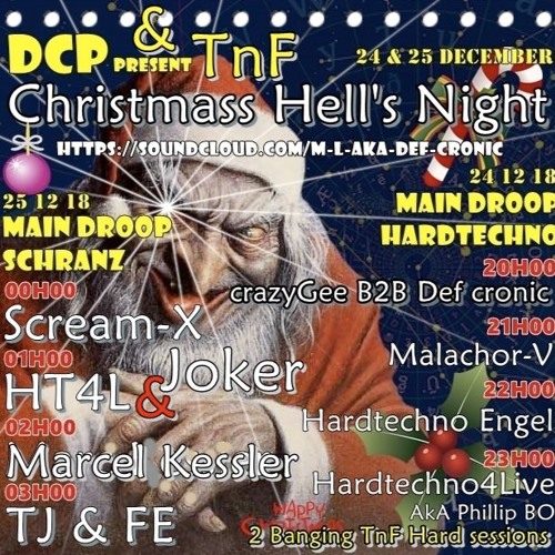 Hardtechno4live Aka Philipp Bo @ DCP Christmass hell's night 2018