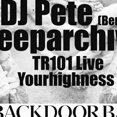 Yourhighness Dj set at Technobastun, Backdoor (30 Years Of DJ Pete)