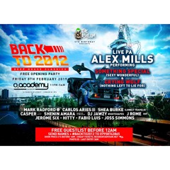 #BackTo2012 Fri 8th Feb @ O2 Academy Islington