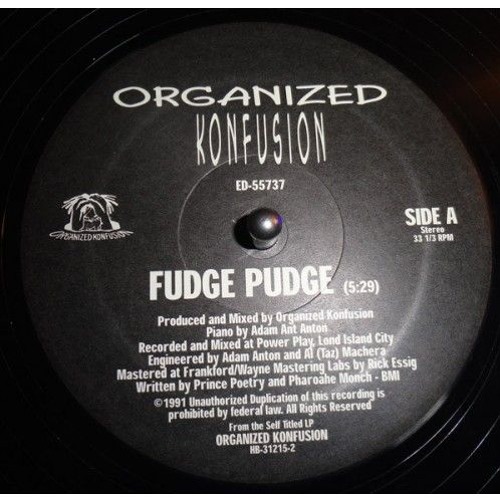 Organized Konfusion - Fudge Pudge