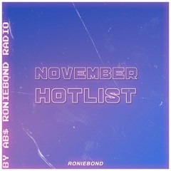 November Hotlist Mix by Ab$ | RONIEBOND RADIO