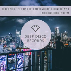 Housenick - Were Going Down (Original Mix)