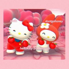 dontgohoney x swin ~ hello kitty bubblegum