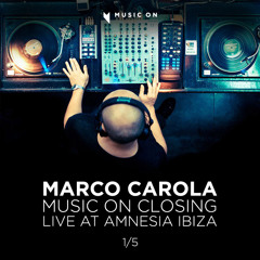 Marco Carola - Music On Closing 28/09/12 Live at Amnesia Ibiza part 1/5