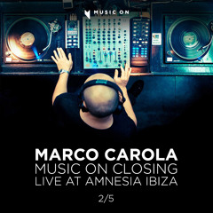 Marco Carola - Music On Closing 28/09/12 Live at Amnesia Ibiza part 2/5