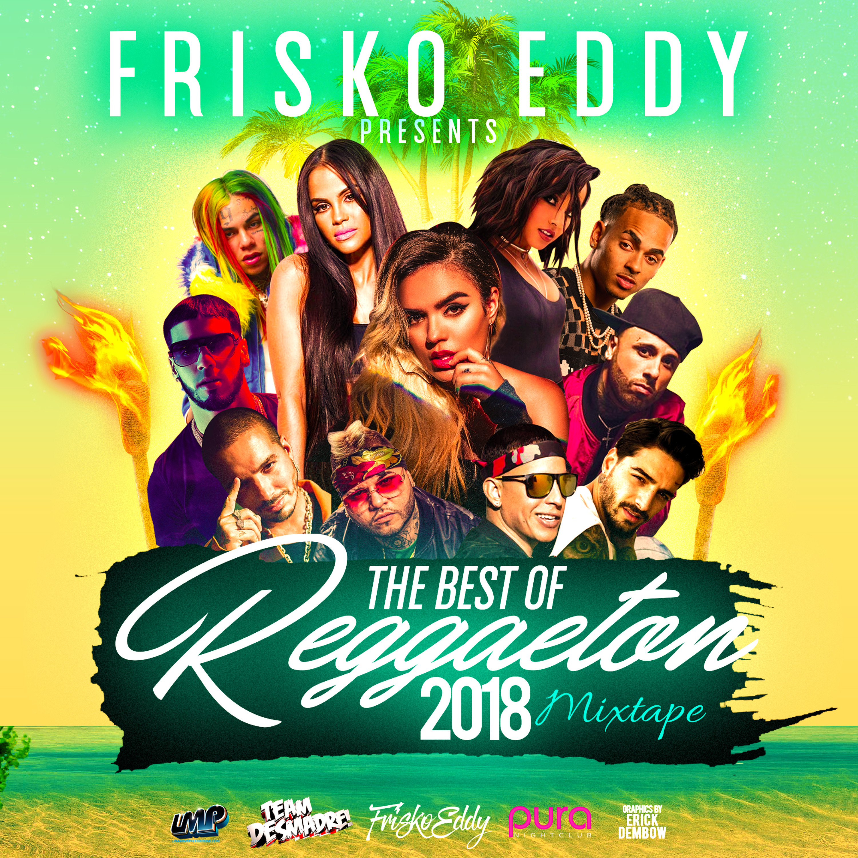 Dj Frisko Eddy - The Best Of Reggaeton 2018 ( Mixtape )