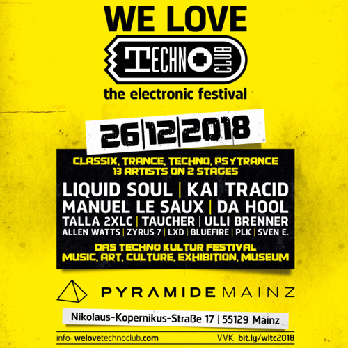 Bluefire live @ WLTC 2018, Pyramide Mainz (26.12.18)
