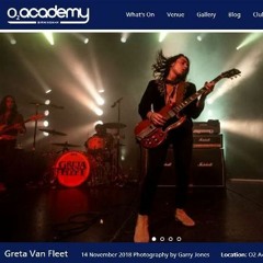 07 Greta Van Fleet - Birmingham O2 Academy 2018 - Black Flag Exposition