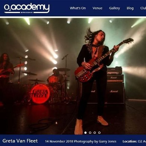 07 Greta Van Fleet - Birmingham O2 Academy 2018 - Black Flag Exposition