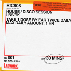 LABWORK VOL. 1 (RIC808 HOUSE & DISCO MIX)