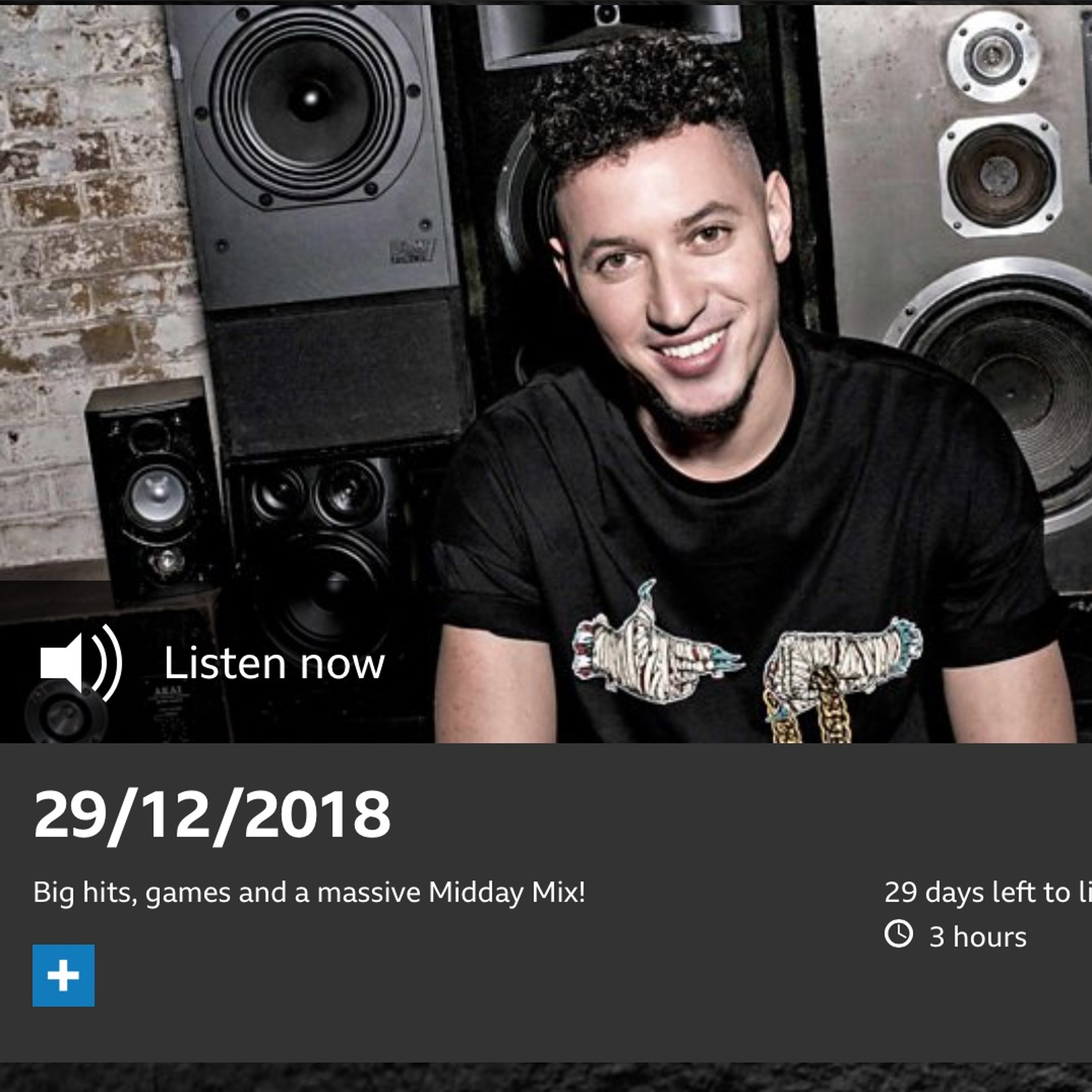 BBC 1Xtra Nick Bright Midday Mix Best Of 2018 - 29/12/18 episode artwork