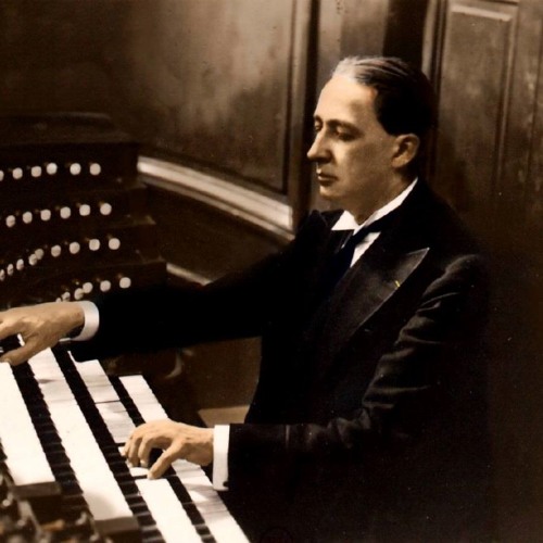 Marcel Dupré, organ:  Allegro, Sixth Symphony (Charles-Marie Widor)