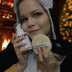 ASMR | Skin Care | Layered Sounds | Mask, Cream | Inaudible | RP | Polar Express Part 3