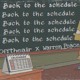 on Back to the Schedule (Feat. Warren Peace)