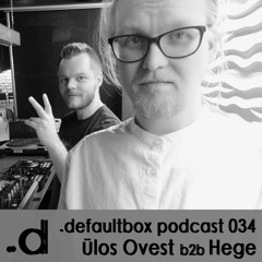 .defaultbox Podcast 034 - Ülos Ovest b2b Hege