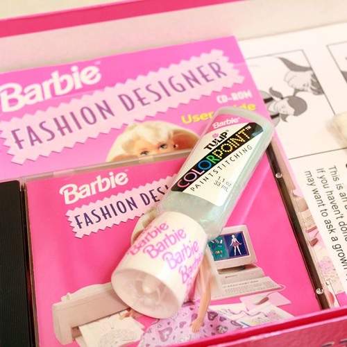 barbie fashion designer cd rom