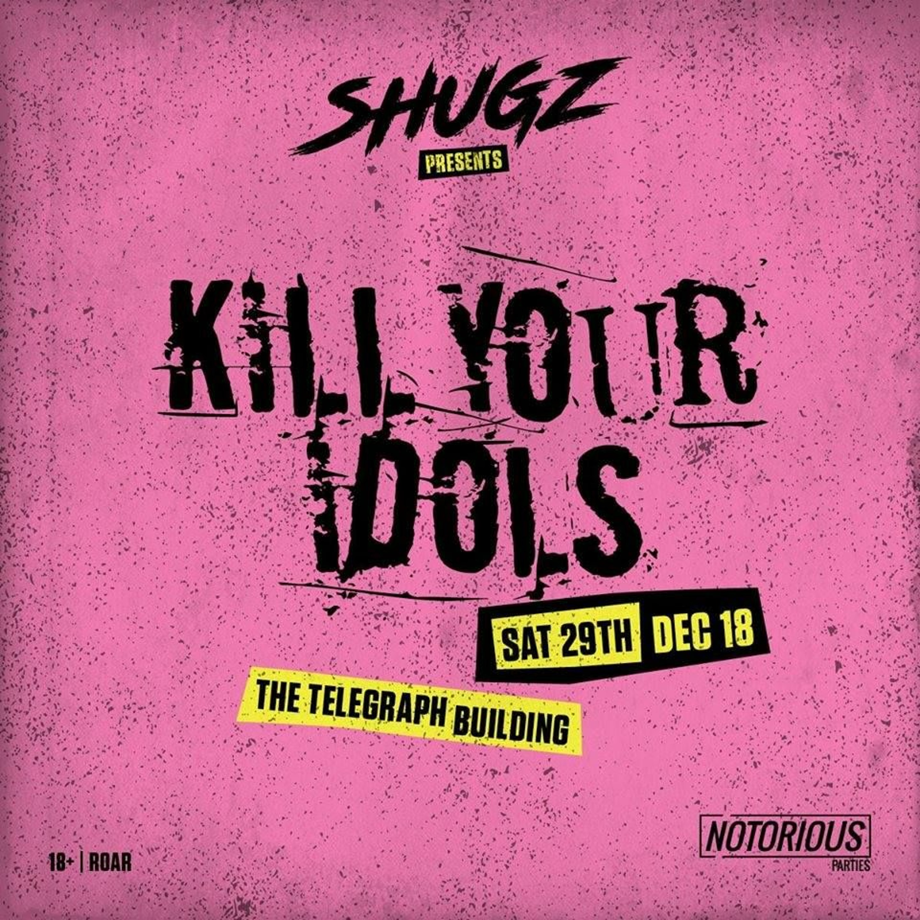 Shugz Vs David Rust LIVE @ Kill Your Idols, The Telegraph Building, Belfast episode artwork