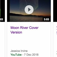 moon river (Jazz vocal & guitar arrangement)