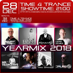 Time4Trance Yearmix 2018 Live in studio B2B