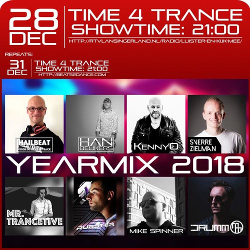 Time4Trance Yearmix 2018 Live in studio B2B