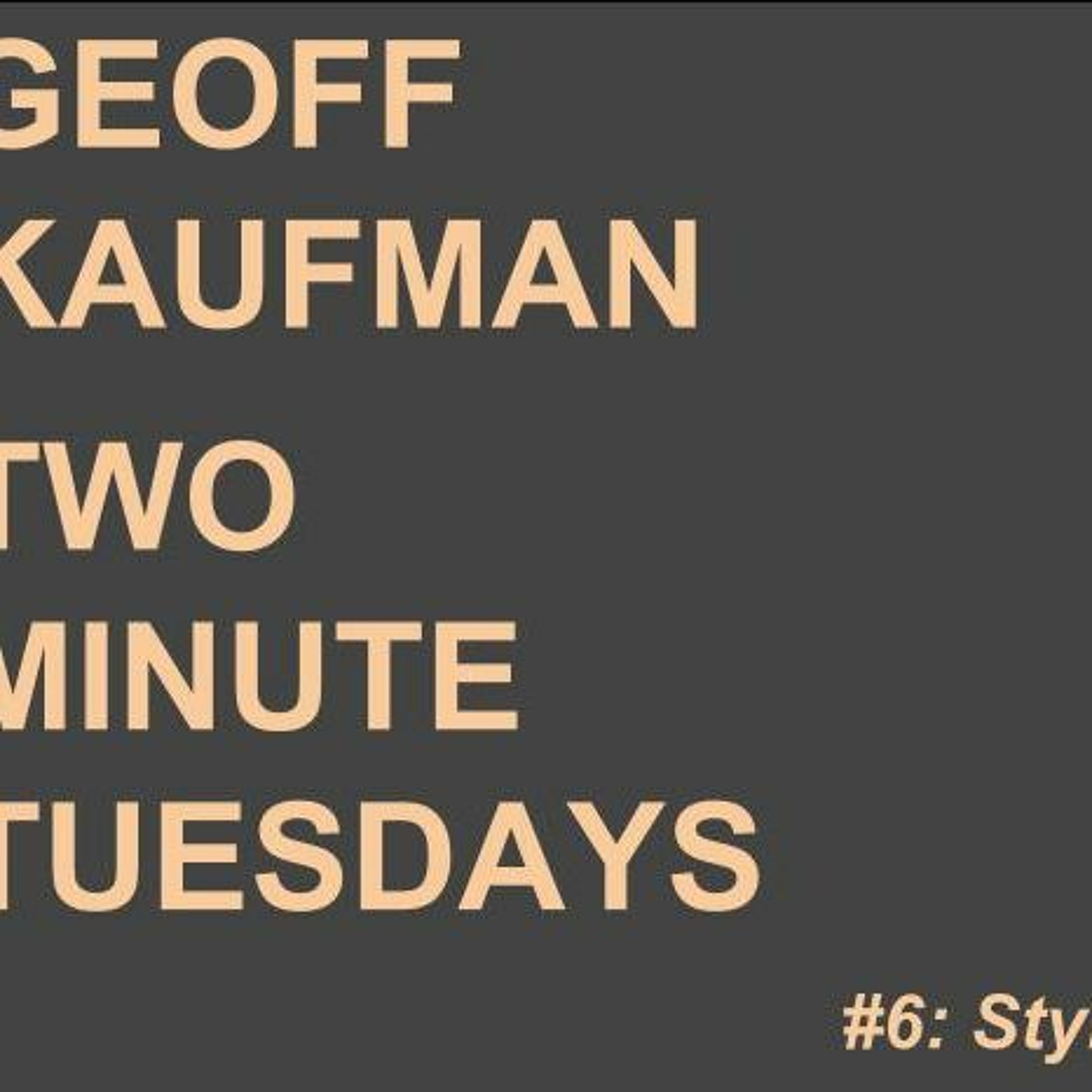 01.01.19 - Style episode artwork