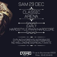 REACTIVATE  Millenium Hardcore / Classic Arena @ L'Usine Club Lyon / 29.12.18